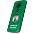 NBA Boston Celtics Green Primary Logo Moto E5 Play Skin